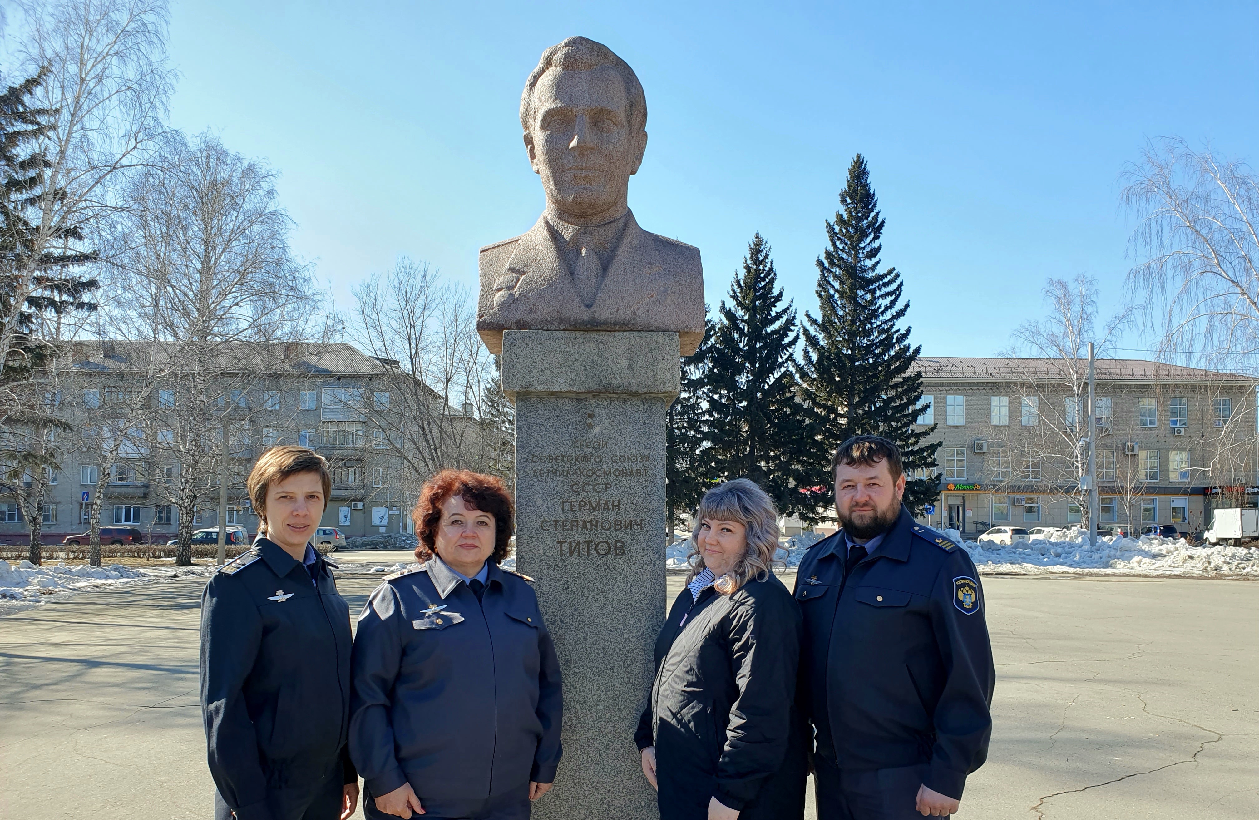 День космонавтики в городе Барнауле